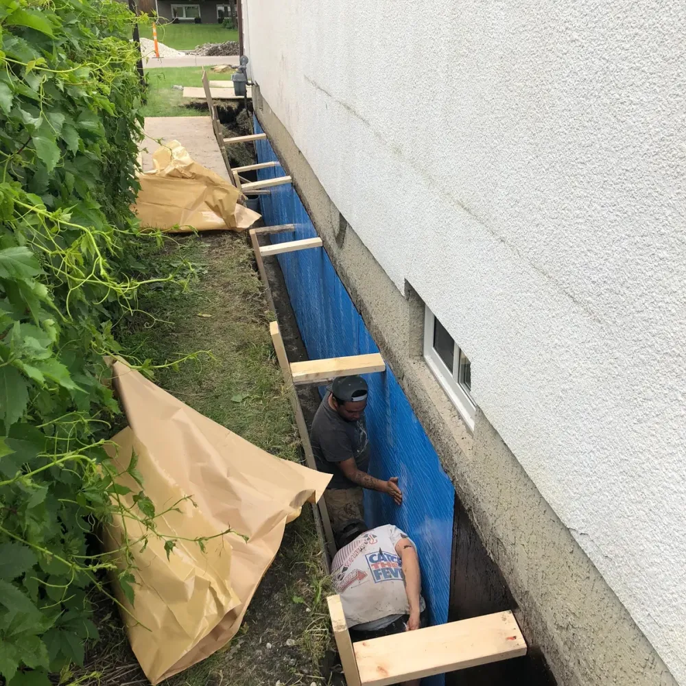 Excavated-Waterproofing-Foundation-Winnipeg