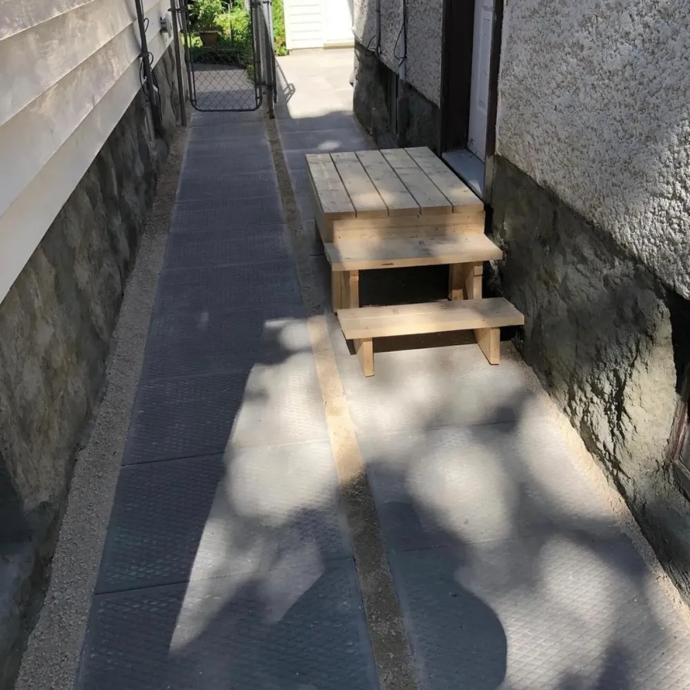 Patio Block Entry Step Remediation Winnipeg
