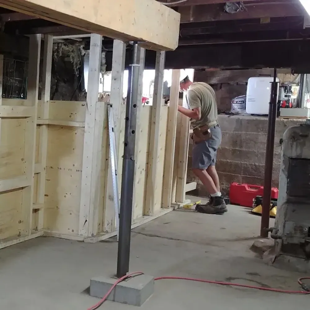 Reinforced Foundation Wall