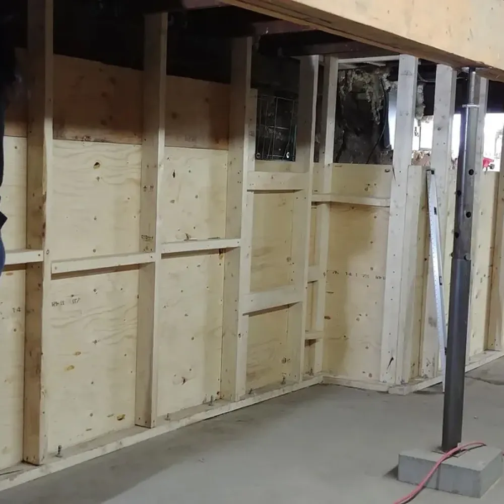 Reinforced Foundation Wall